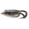 Broasca LIVETARGET Hollow Body Frog 6.5cm, 21g, 503 Brown/Black