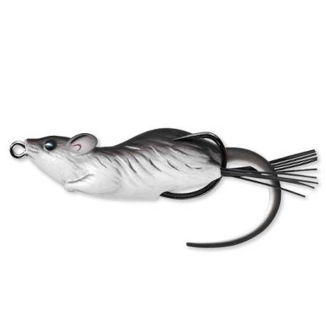 Naluca LIVE TARGET Hollow Body Mouse 7cm, 14g, culoare Black/White