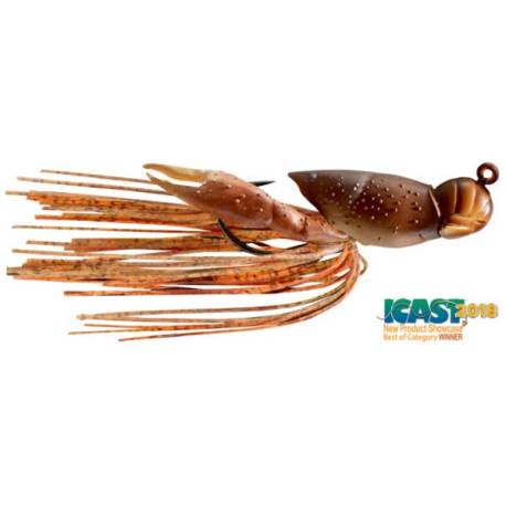 Naluca LIVETARGET Hollow Crawfish Jig 4.5cm, 14g, 723 Natural/Brown