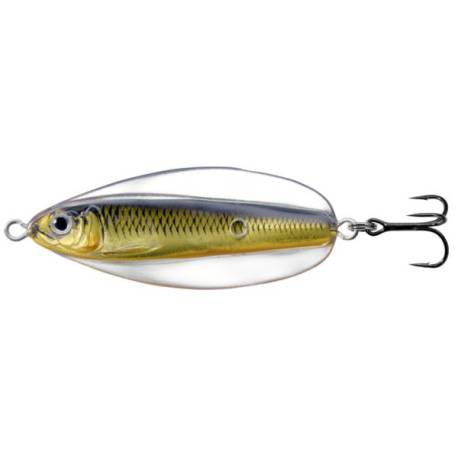 Lingurita oscilanta LIVETARGET Erratic Shiner 5.5cm, 11g, culoare Gold/Black