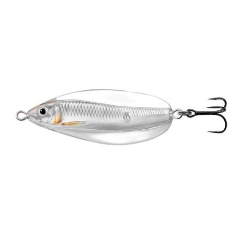 Lingurita oscilanta LIVETARGET Erratic Shiner 5.5cm, 11g, culoare Silver/Pearl