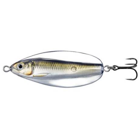 Lingurita oscilanta LIVETARGET Erratic Shiner 6cm, 14g, culoare Silver/Bronze