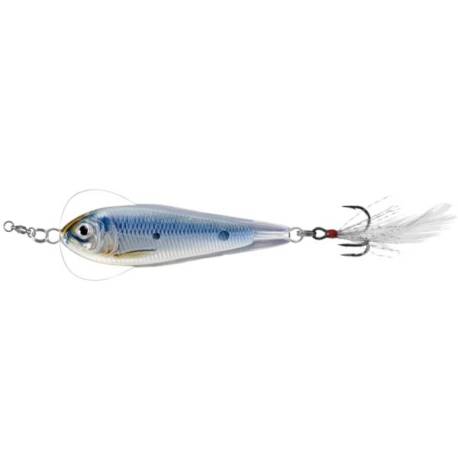 Lingurita oscilanta LIVETARGET Flutter Shad 5.5cm, 14g, Silver/Blue