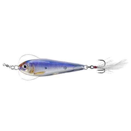 Lingurita oscilanta LIVETARGET Flutter Shad 6cm, 21g, Silver/Violet