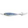 Lingurita oscilanta LIVETARGET Flutter Shad 7cm, 28g, Silver/Blue