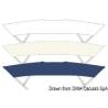 Bimini top TESSILMARE Shade Master Fish 3 arcade, alb, latime 140/160cm, inaltime 140cm, lungime 180cm