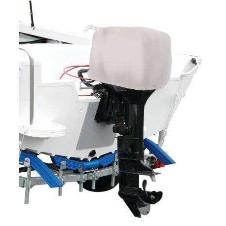 Husa protectie capac motor outboard 100-150CP OCEAN SOUTH, gri, 74x46x58cm