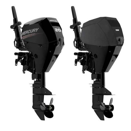 Husa motor outboard ventilata OCEAN SOUTH pentru Mercury 15-20CP