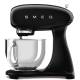 Mixer cu bol SMEG 50's Style, SMF03BLEU, negru