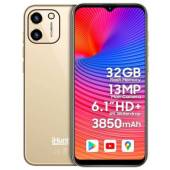 Telefon mobil iHUNT Like 11 Panda Pro 2022 Gold, 3G, 3850mAh, RAM 1GB, HD+ IPS 6.1", Android 11 Go, Dual SIM