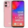 Telefon mobil iHUNT Like 11 Panda Pro 2022 Pink, 3G, 3850mAh, RAM 1GB, HD+ IPS 6.1", Android 11 Go, Dual SIM