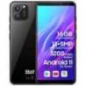 Telefon mobil iHUNT Like 12 Black, 3G, 3200mAh, RAM 1GB, ecran IPS 5.5", Android 11 Go, dual SIM