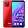 Telefon mobil iHUNT Like 12 Red, 3G, 3200mAh, RAM 1GB, ecran IPS 5.5", Android 11 Go, dual SIM