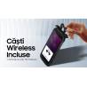 Telefon mobil iHUNT Fit Runner 4G Black cu casti wireless incorporate