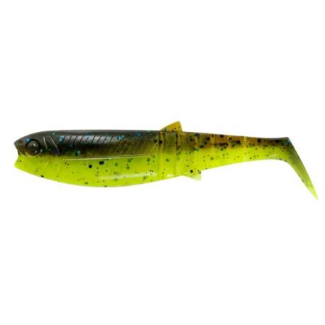 Naluca SAVAGE GEAR Cannibal Shad 17.5cm, 52g, Chartreuse Pumpkin, 2buc/plic