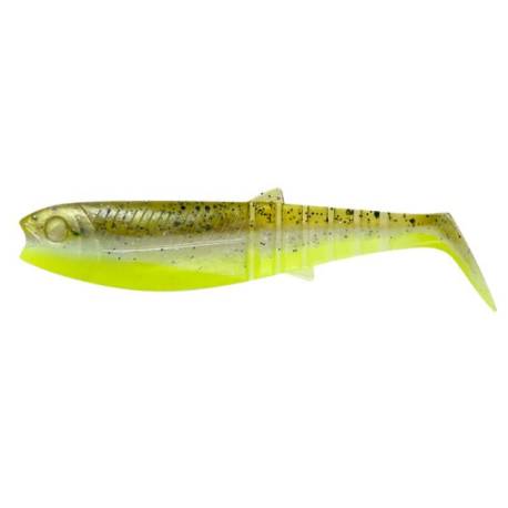 Naluca SAVAGE GEAR Cannibal Shad 17.5cm, 52g, Green Pearl Yellow, 2buc/plic