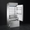 Combina frigorifica SMEG RF396RSIX, inox, 425L, 212x89.9x63.5cm