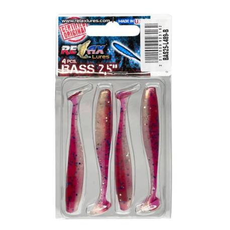 Shad RELAX 2.5" Laminated 6.5cm, culoare L489, 4buc/blister