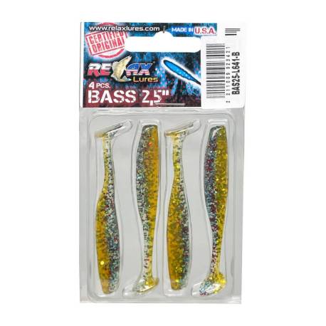 Shad RELAX 2.5" Laminated 6.5cm, culoare L641, 4buc/blister