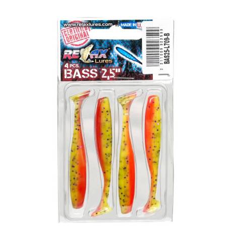 Shad RELAX 2.5" Laminated 6.5cm, culoare L709, 4buc/blister