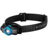 Lanterna frontala LEDLENSER MH5 Black/Blue 400 lumeni cu acumulator si USB