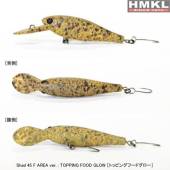 Vobler HMKL Shad 45F Trout Area, 4.5cm, 2.7g, culoare Topping Food Glow