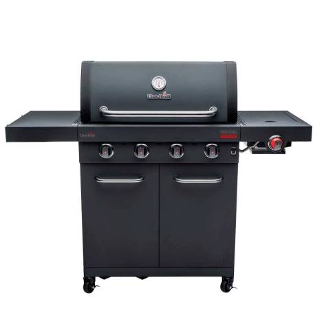 Gratar pe gaz Char-Broil Professional Power Edition 4 grile si plita din fonta, sear burner, TRU-Infrared 140985, 4 +1 arzatoare