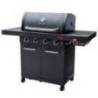 Gratar pe gaz Char-Broil Professional Power Edition 4 grile si plita din fonta, sear burner, TRU-Infrared 140985, 4 +1 arzatoare