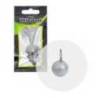 Plumb drop-shot bila WIZARD Go Green 15g, 2buc/plic