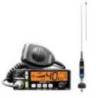 Kit statie radio CB PRESIDENT Barry II + antena CB Maryland 155cm