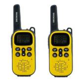 Set 2 statii radio portabile PMR DECROSS DC43, 446MHz, 0.5W, 16CH