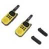 Set 2 statii radio portabile PMR DECROSS DC43, 446MHz, 0.5W, 16CH