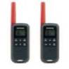 Set 2 statii radio portabile PMR PNI Decross DC63, 446MHz, 0.5W, 16CH