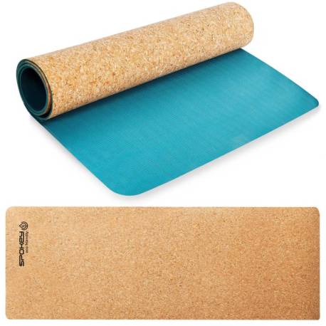 Covoras de pluta Spokey Savasana, 180x60x0,4 cm