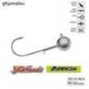 Jig turnat KAMATSU Jighead Extra Arrow, Nr.6/0, 20g, 3buc/plic