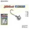 Jig turnat KAMATSU Jighead Extra, Nr.7/0, 35g, 3buc/plic