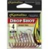 Carlig KAMATSU Shad Tail Drop Shot K-1060, Nr.2, Red, 10buc/plic