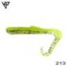 Twister KP BAITS Hybrid Worm 7.5cm, culoare 213, 5buc/plic