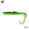 Twister KP BAITS Hybrid Worm 7.5cm, culoare 011, 5buc/plic