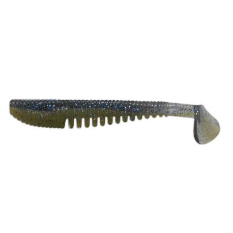 Naluca HITFISH Ribby Shad 10cm, culoare R136, 5buc/plic