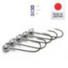 Jiguri turnate MEITO HOOKS, Nr.6/0, 17g, 5buc/plic