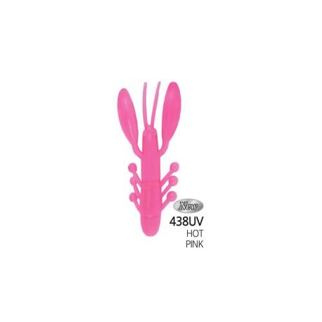 Rac DAMIKI Air Craw 7.6cm, floating, culoare 438UV Hot Pink, 8buc/plic