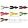 Rac DAMIKI Air Craw 5.6cm, floating, culoare 212UV Orange Silver, 10buc/plic