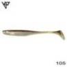 Naluca KP BAITS Lazy Shad 10cm, culoare 105, 5buc/plic