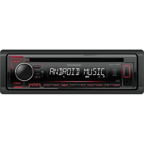 KENWOOD KDC-152R Radio Cd/usb, Rosu