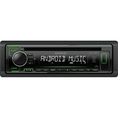 KENWOOD KDC-120UG Radio Cd/usb, Verde