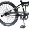 Bicicleta BMX CARPAT Jumper C2017A, Roti 20 Inch, Frane C-Brake, cadru Negru cu Design Verde