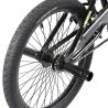 Bicicleta BMX CARPAT Jumper C2017A, Roti 20 Inch, Frane C-Brake, cadru Negru cu Design Verde