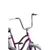 Bicicleta city CARPAT Liberta C2694A, roti 26 inch, Frana V-Brake, cadru Mov cu Design Alb