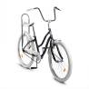 Bicicleta city CARPAT Liberta C2694A, roti 26 inch, Frana V-Brake, cadru Negru cu Design Alb